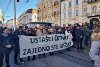 Ustaše, četnici zajedno ste bježali - Na AF skupovima u Hrvatskoj poruka crnogorskih navijača