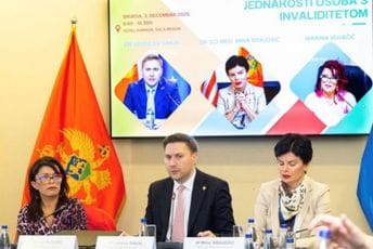 Šimun: Zdravstveni sistem će intezivno raditi na obezbjeđivanju zdravstvene zaštite osoba sa invaliditetom