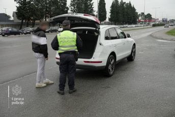 Podgorica: U zajedničkoj akciji Uprave policije i EUROL-a 4 uhapšeno pet lica