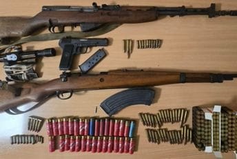 Nikšićka policija oduzela puške, pištolj i preko 370 komada municije pretresima u Plužinama