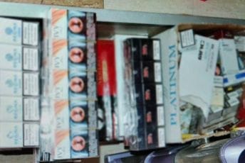 UP: U Pljevljima oduzeto oko 250 paklica cigareta