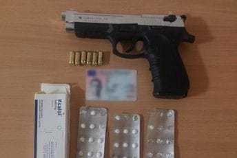 Uhapšen Nikšićanin: Kod njega pronađena lična karta na drugo ime, startni pištolj i opijati