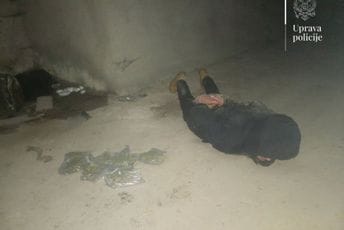 Hapšenja na sjeveru Crne Gore: Jedan pokušao da sakrije kilogram droge, kod drugog pronašli oružje i municiju (FOTO)