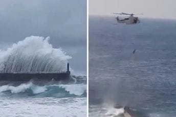 Tragedija na Tenerifima: Ogromni talas povukao ljude u more, troje mrtvih