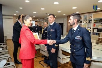 Opština Bar upriličila prijem za delegaciju brodova italijanske ratne mornarice (FOTO)