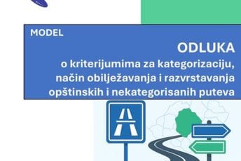 ZOCG pripremila model odluke za kategorizaciju opštinskih puteva: Jasniji kriterijumi, bolja evidencija, veća bezbjednost