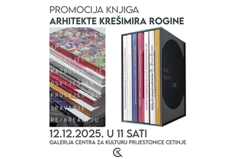Autor koji je obilježio savremenu arhitektonsku scenu: Promocija BOOK BOX-a i knjige “ParaDigMe“ Krešimira Rogine sjutra na Cetinju