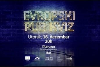 Evropski pub kviz stiže u Bar