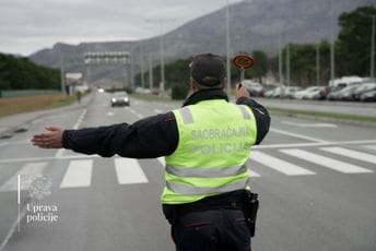Policija u Podgorici za nekoliko sati kaznila više od 270 vozača