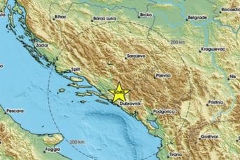 Zemljotres nedaleko od granice: Osjetili ga i u djelovima Crne Gore i Hrvatske