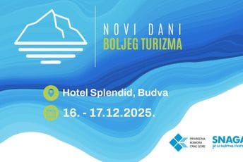 “Novi dani boljeg turizma” 16. i 17. decembra u Budvi: Široki dijalog o ključnim prioritetima razvoja turističkog sektora