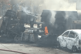 Katastrofa u Africi: Eksplodirala cistijerna, gorjeli ljudi, kuće, vozila...