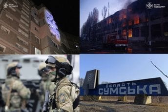 Iz časa u čas: Ruski dron pogodio neboder u Sumiji