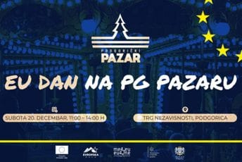 EU dan na Podgoričkom pazaru uz mini koncert Snežane Ljubojević