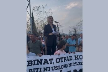 Kaluđerović pozvala građane Zete da izađu na referendum i glasaju protiv izgradnje kolektora