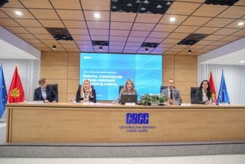 Radović: Nastavljamo da gradimo ambijent u kojem je finansijski sistem oslonac održivog razvoja Crne Gore