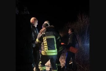 Vozilo sletjelo sa puta Šavnik - Nikšić, povrijeđen vozač