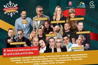 Cetinje spremno za „Novogodišnju priču u Prijestonici“