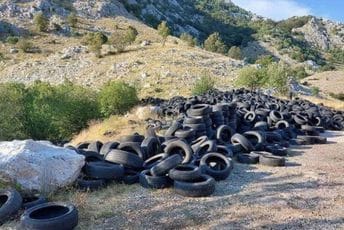 Deponija sa više od 800 tona guma na ,,vratima“ Orjena
