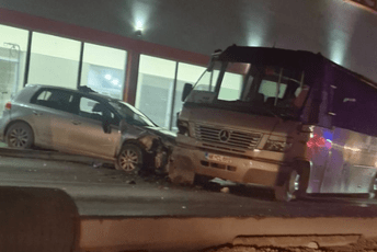 Udes u Radanovićima: U oba pravca formirane duge kolone