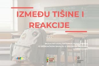 UMHCG: Srednjoškolci traže odlučne mjere protiv vršnjačkog nasilja