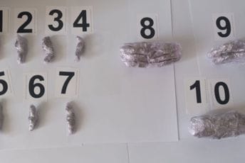 Uhapšen muškarac u Beranama: Djeci prodavao marihuanu