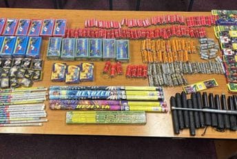 Berancu krivična prijava: Oduzeto oko 3.300 pirotehničkih sredstava