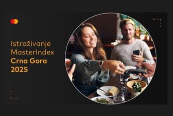 MasterIndex Crna Gora: Beskontaktno plaćanje i digitalne inovacije oblikuju navike korisnika u 2025.