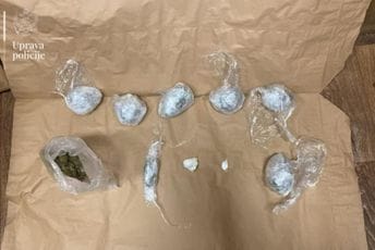 Uhapšen državljanin Srbije: Oduzeto oko 739 grama kokaina i marihuane, tablete i 3.250 eura