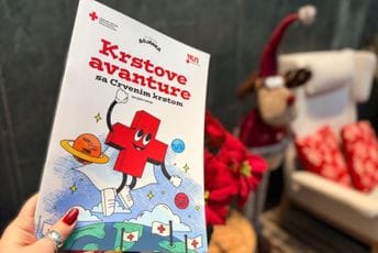 Krstove avanture sa Crvenim krstom: Nova Crnogorska bojanka o vrijednostima koje ostaju