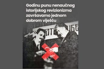 Civilni sektor: Godinu punu nenaučnog istorijskog revizionizma završavamo jednom dobrom viješću