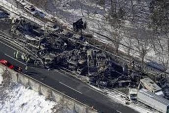 (VIDEO) Lančani sudar 50 vozila na auto-putu u Japanu