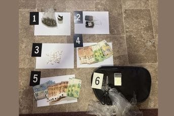 Na jugu države izvršeni pretresi na 12 lokacija: Uhapšene dvije osobe, oduzeta droga, automobili  i novac