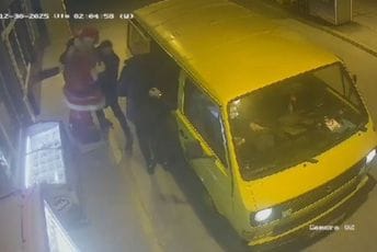 Ukraden Djeda Mraz sa benzinske pumpe u BiH