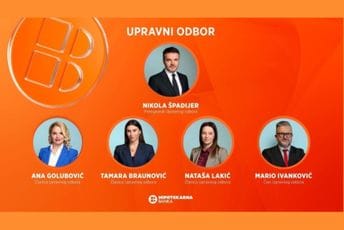 Poznata imena novih članova Upravnog i Nadzornog odbora Hipotekarne banke