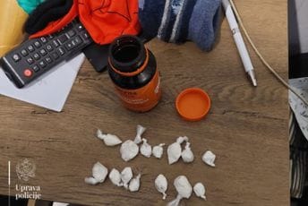 Nastavak akcije u Podgorici i Spužu: Policija u stanu ubice iz Budve našla pištolj i kokain, uhapšen njegov srodnik