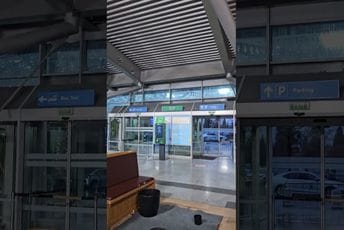 (VIDEO) Prokišnjava krov zgrade Aerodroma Podgorica: Ovo je blam za Crnu Goru