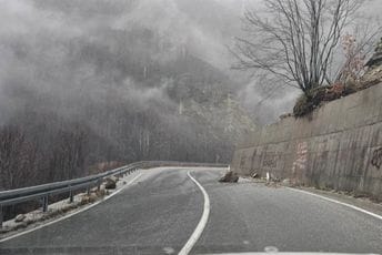 Berane: Odron na putu prema  Lubnicama