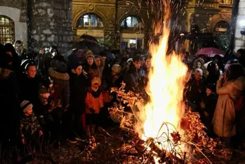 Policija: Snimaćemo nalaganje badnjaka