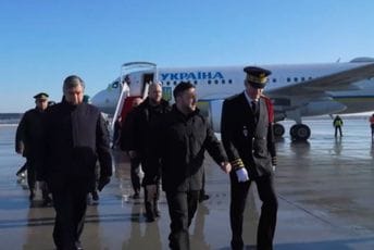 Zelenski stigao u Pariz na razgovore o bezbjednosti Ukrajine