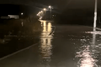 Situacija i dalje ozbiljna u Berima: Put prije mosta je pod vodom