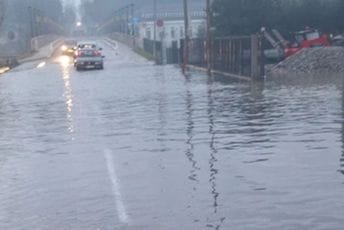 I dalje teška situacija u Danilovgradu: Most Radovana Pavićevića zatvoren za saobraćaj