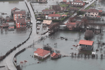 Nepregledne površine pod vodom: Pogledajte kako je danas bilo u okolini Podgorice