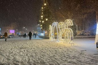 Sniježna noć na sjeveru: Pogledajte kako je u Beranama (FOTO)