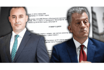 Od ministra Šćekića, s ljubavlju: Ugovor o djelu za predsjednika Savjeta RTCG Veselina Drljevića
