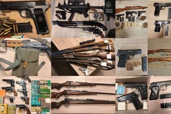 Tokom 2025. godine građani policiji dobrovoljno predali preko 4.100 komada oružja