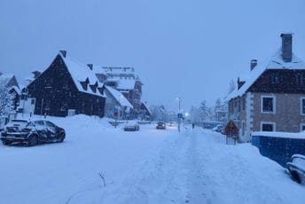 Evo gdje jutros u Crnoj Gori ima najviše snijega