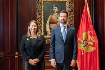 Oproštajna posjeta: Milatović zahvalio Rajnke na angažmanu