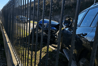 Sudar tri vozila na putu Podgorica - Nikšić, saobraćaj otežan