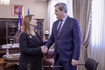 Ibrahimović primio u oproštajnu posjetu Rajzing Rajnke: SAD prepoznate su kao strateški partner, prijatelj i saveznik Crne Gore